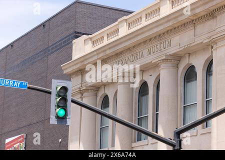 Alexandria Louisiana Usa April Afternoon Light Shines On