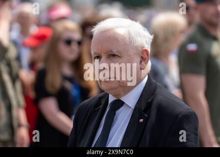 Mp Pis Former Deputy Prime Minister Jaros Aw Kaczynski Seen During The