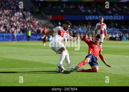 Josip Sutalo During UEFA Euro 2024 Game Between National Teams Of Spain