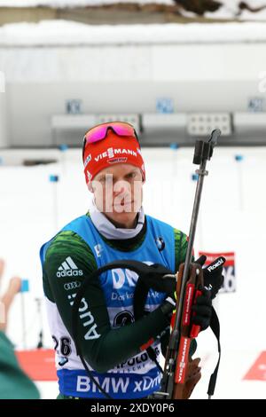 Roman Rees Sv Schauinsland Beim Ibu Biathlon Weltcup Staffel Herren