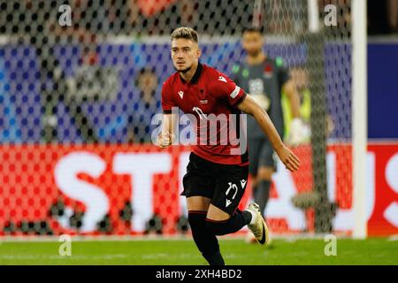 Ernest Muci Seen During Uefa Euro Game Between National Teams Of