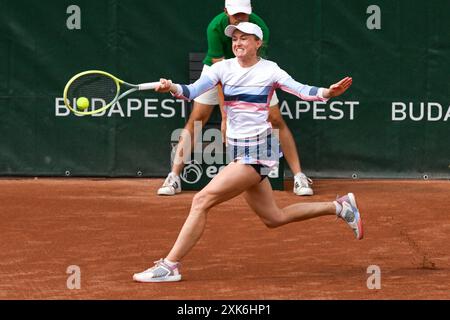 Diana Shnaider During The Final Match Vs Aliaksandra Sasnovich At The