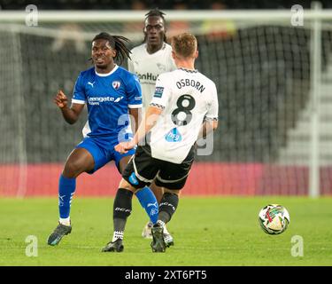 Ben Osborn Of Derby County In Action Efl Skybet Championship Match