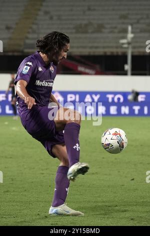 Fiorentina S Yacine Adli In Action During The Serie A Enilive