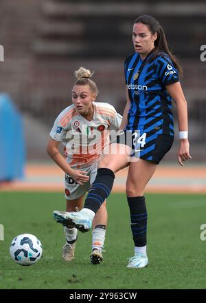 Giada Greggi Of A S Roma Femminile Is In Action During The Quarter