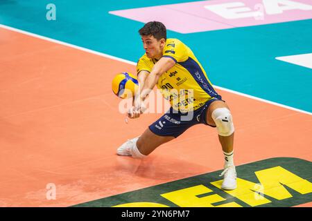 Tommaso Rinaldi During The Superleague Match Between Valsa Group Modena