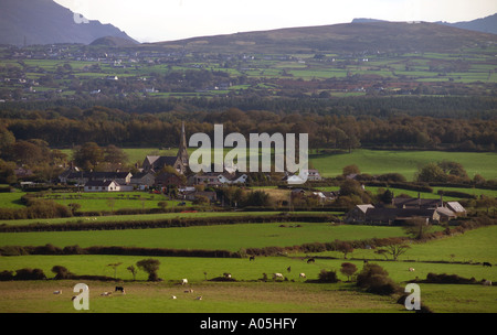 Llandwrog, Gwynedd, North Wales, Uk. 19th Century Parc Glynllifon Stock 