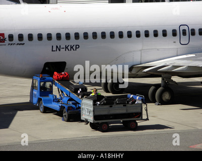 rolling luggage oslo airport