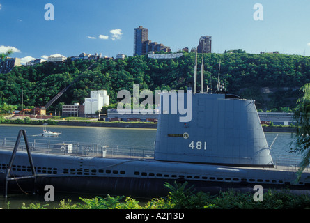 The Uss Requin Is A World War Ii Submarine On Display At Pittsburgh's 