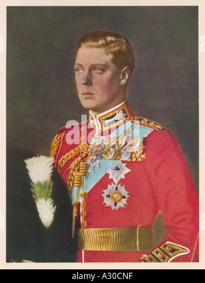 edward viii uniform alamy 1972 1894 portrait vandyk 1920 painting medals wearing length half date