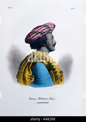 Ram Mohan Roy Portrait Of The Indian Reformer Raja Ram Mohan Roy