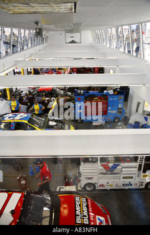 The Neon Garage At A Nascar Race At The Las Vegas Motor Speedway Las