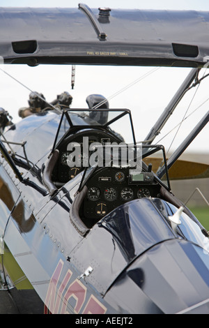 Boeing Stearman PT 27 Kaydet WW2 Biplane Trainer Stock Photo Alamy