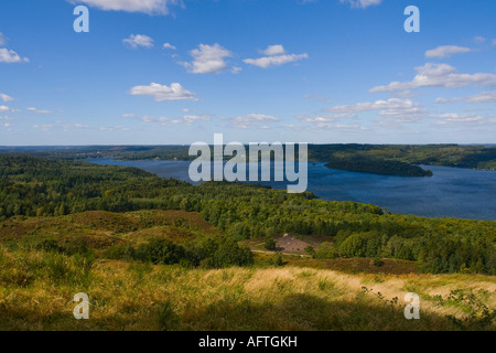 View From Himmelbjerget Silkeborg Denmark Stock Photo Alamy