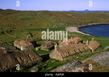 Gearrannan Blackhouse Village At Garenin On Isle Of Lewis Outer