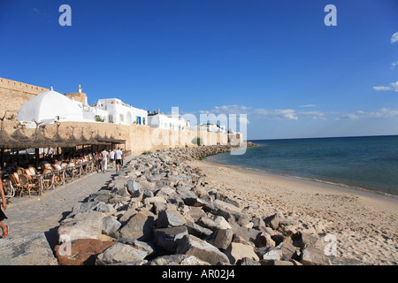 Tunisia Hammamet Old Town Cafe Traditionally North Africa Town