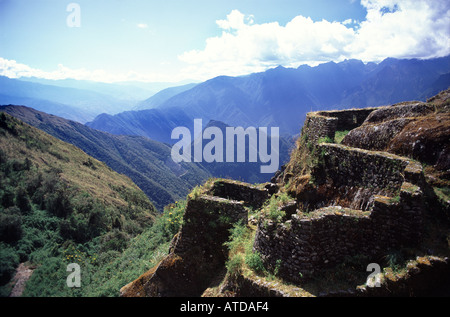 Cusichaca Valley Inca Trail Peru Stock Photo Alamy