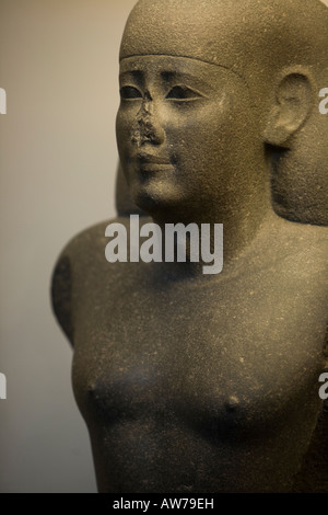 Statue Of Egyptian Pharaoh In The British Museum In London England