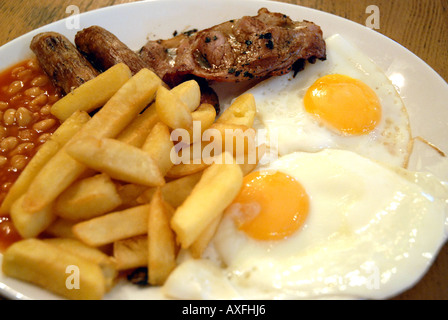 The Full Monty, English Breakfast In A Tin Stock Photo, Royalty Free ...