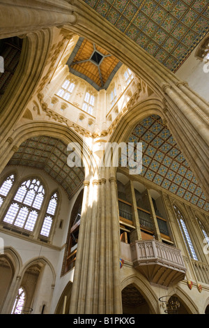 Interior Roof Of St James St Edmundsbury Cathedral In Bury St Edmunds