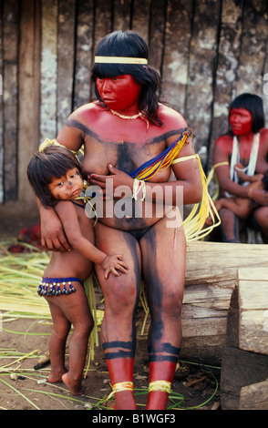 Xingu Dance Brazil South America Stock Photo Alamy