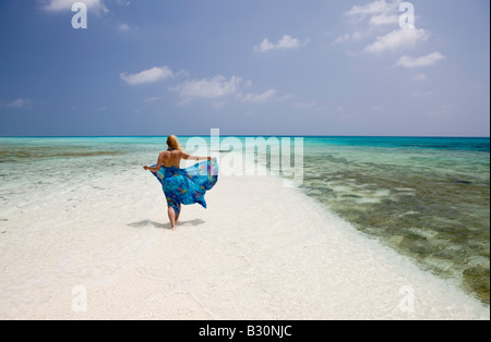 Tourist At Bikini Beach Marshall Islands Bikini Atoll Micronesia