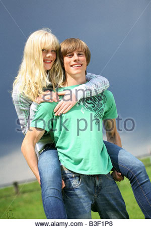 Teenager flirten