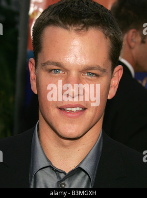 Matt Damon Us Film Actor In Stock Photo Alamy