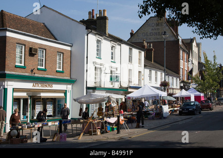 Berkhamsted Town Centre High Street Hertfordshire, England, United ...