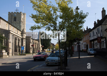 Berkhamsted Town Centre High Street Hertfordshire, England, United ...