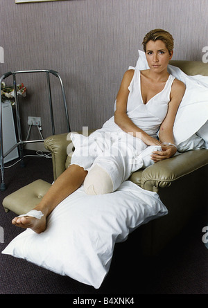 Heather Mills Model Who Lost Leg In Accident Mirrorpix Stock Photo Alamy