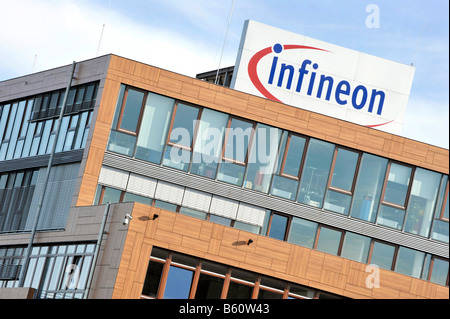 infineon technologies munich neubiberg ag near campeon alamy bavaria headquarters administration main germany europe