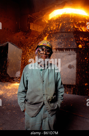 Us Steel At The Edgar Thomson Plant Photographed In A Blast Furnace