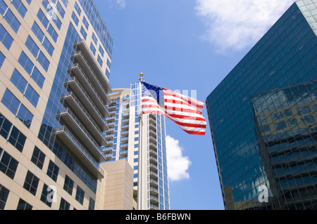 Modern Architecture Orlando downtown orlando florida flag modern architecture, usa stock photo Modern Architecture Orlando downtown orlando florida flag modern architecture, usa stock photo