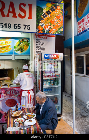 Doner Kebab A Typical Turkish Food In Istanbul Turkey Europe Stock