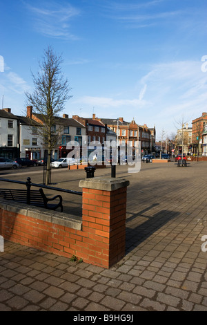 Market Street, Kettering, Northamptonshire, England, United Kingdom