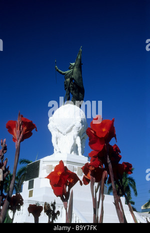 PANAMA CITY PANAMA Statue Of Explorer Vasco Nunez De Balboa In