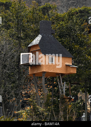 TREE TEA HOUSE TERUNOBU FUJIMORI NAGANO JAPAN Stock Photo Alamy