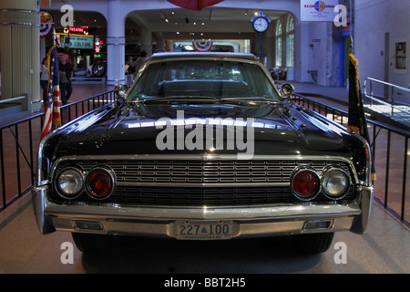 John F Kennedy 1961 Lincoln Presidential Limousine at The