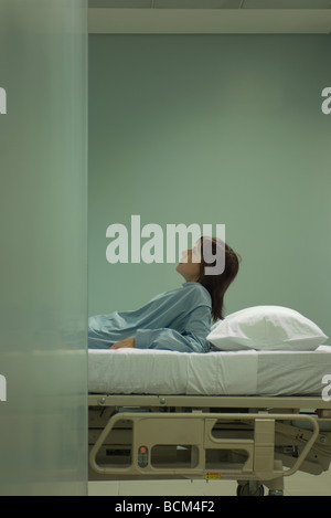 Hospital Bed Side View Hospital Bed Side View