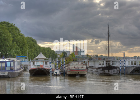 Thames River Boat Wandsworth | wandsworth park putney london uk stock photo royalty Thames River Boat Wandsworth | wandsworth park putney london uk stock photo royalty