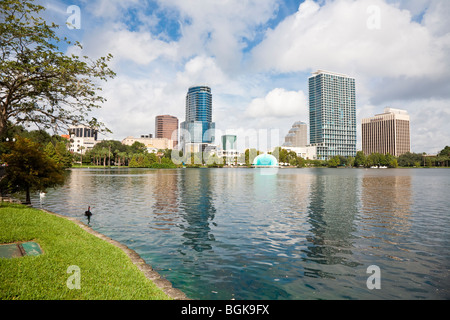 Modern Architecture Orlando amphitheatre band shell on lake eola in orlando florida stock Modern Architecture Orlando amphitheatre band shell on lake eola in orlando florida stock