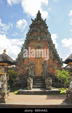 Indonesia-bali, Entrance Gateway Of A Temple In Bali Stock Photo 