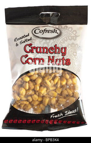 Bag Of Cofresh Roasted And Salted Crunchy Corn Nuts Snack Stock Photo