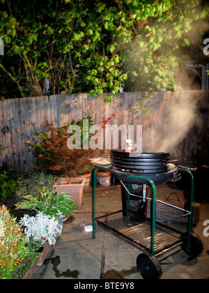 Outdoor Barbecue Grill Stock Photo Alamy