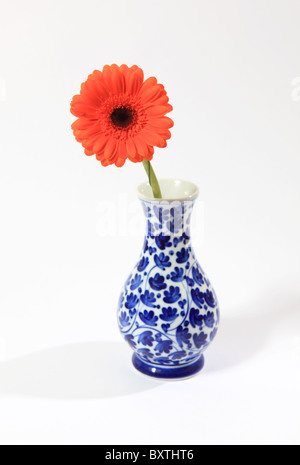 Vase Of Flowers Gerberas Stock Photo Alamy