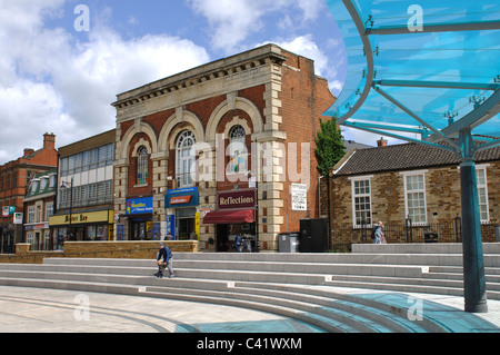 Market Place, Kettering, Northamptonshire, England, UK Stock Photo