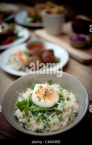 Smoked Haddock Risotto Stock Photo Alamy