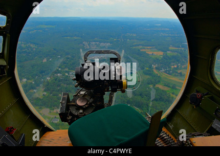 The Interior Of A B17 B-17 World War 2 Bomber Aircraft Stock Photo ...