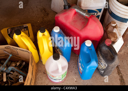 Used Plastic Bottles Storage To Recycle Recycling Center Stock Photo